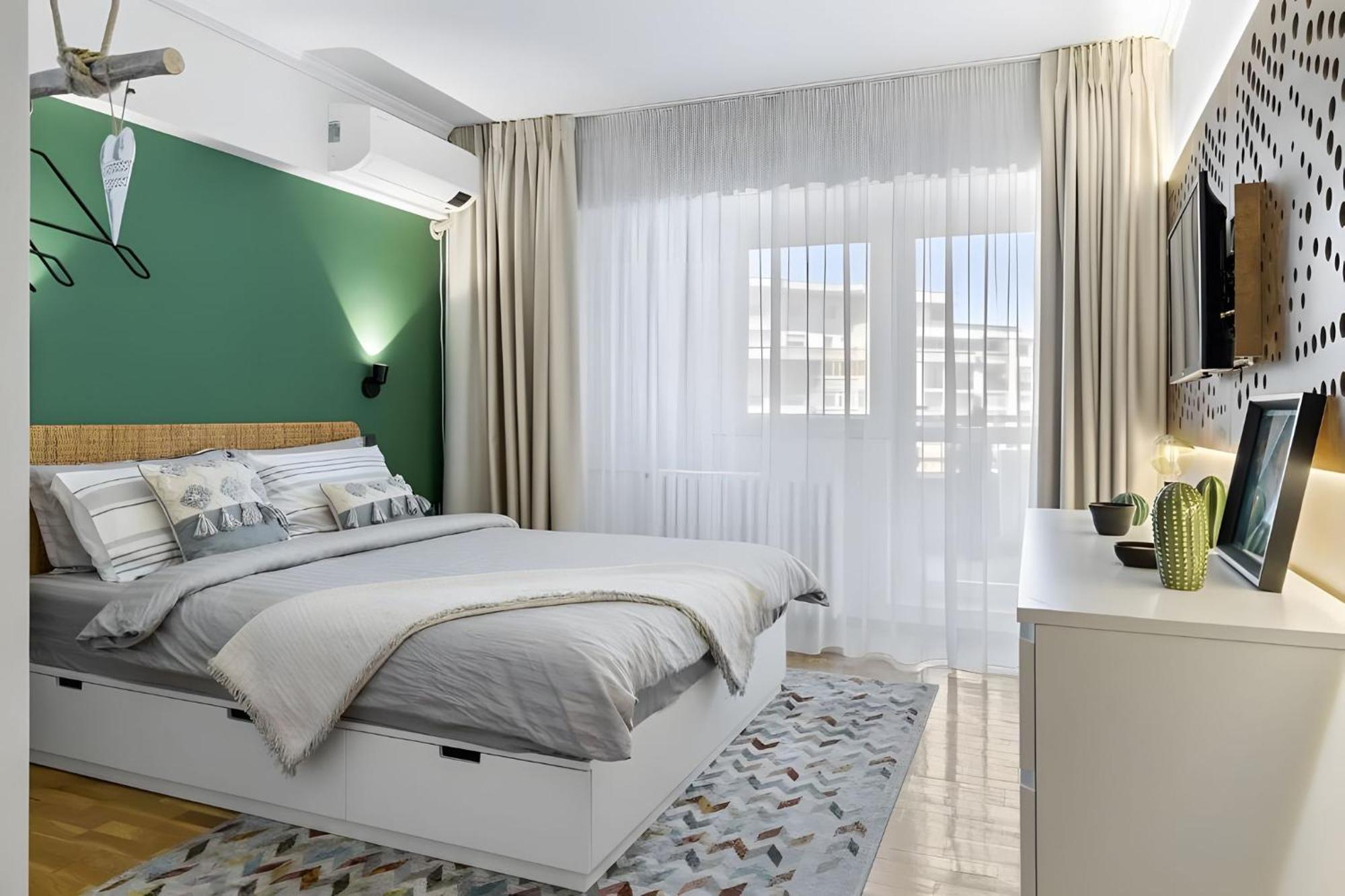 Unirii Green Apartment Bukares Bagian luar foto